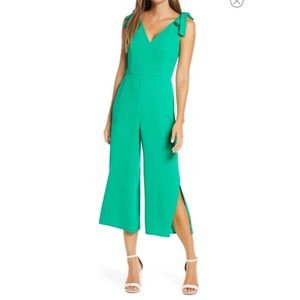 Lilly Pulitzer Dani Jumpsuit Emerald Isle Kelly green EUC size 4